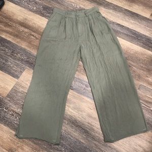 Earthy green pants